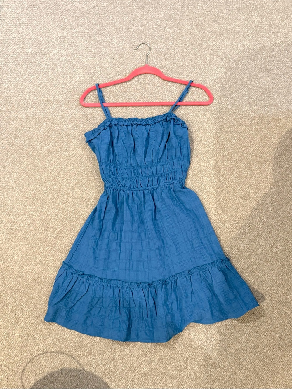 Blue dress